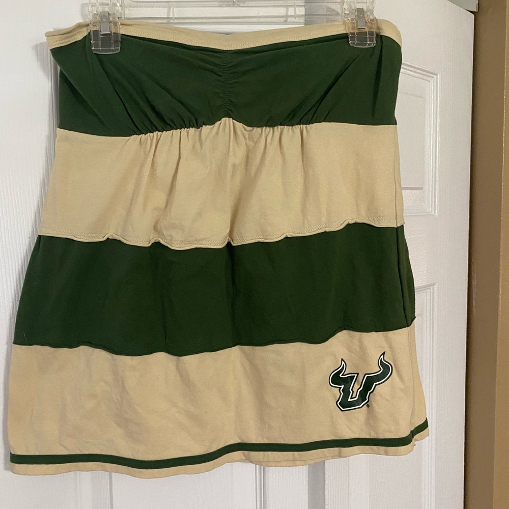 USF bulls Gameday strapless tank